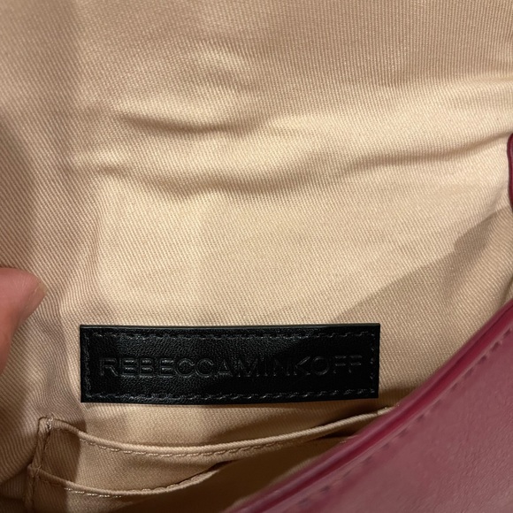 Rebecca Minkoff quilted Love cross body in pinot noir - Picture 10 of 11